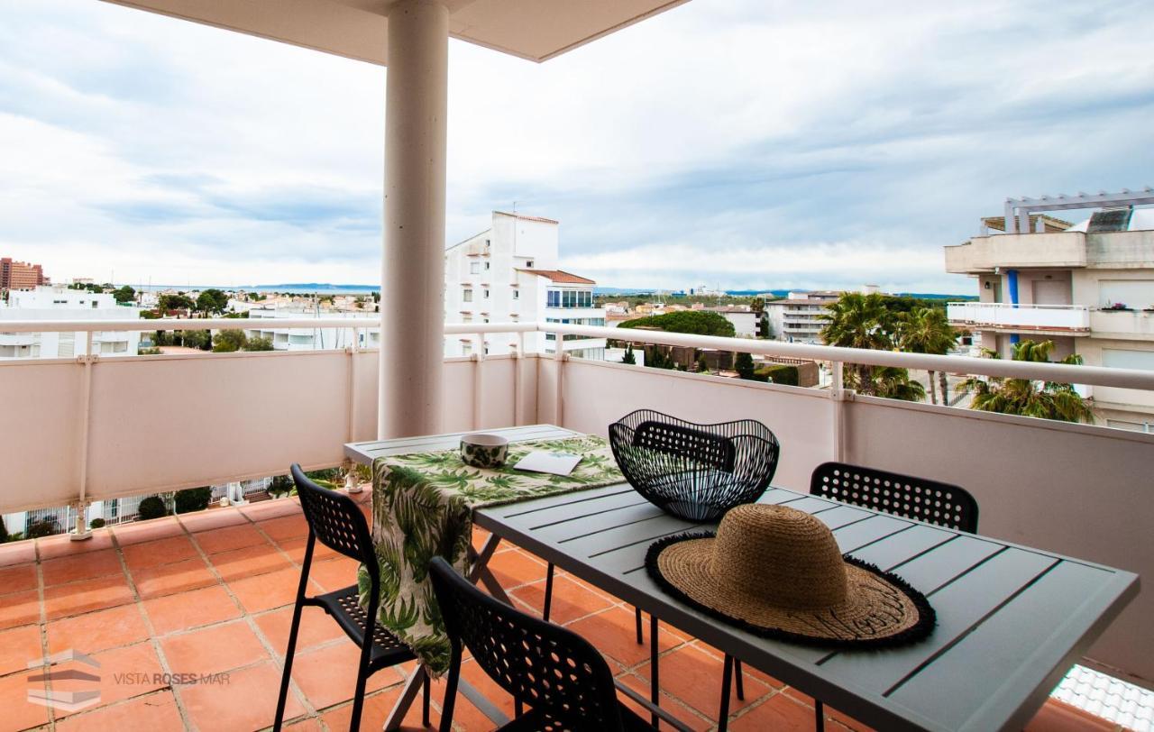 Vista Roses Mar - Apartamento Con Piscina II 外观 照片