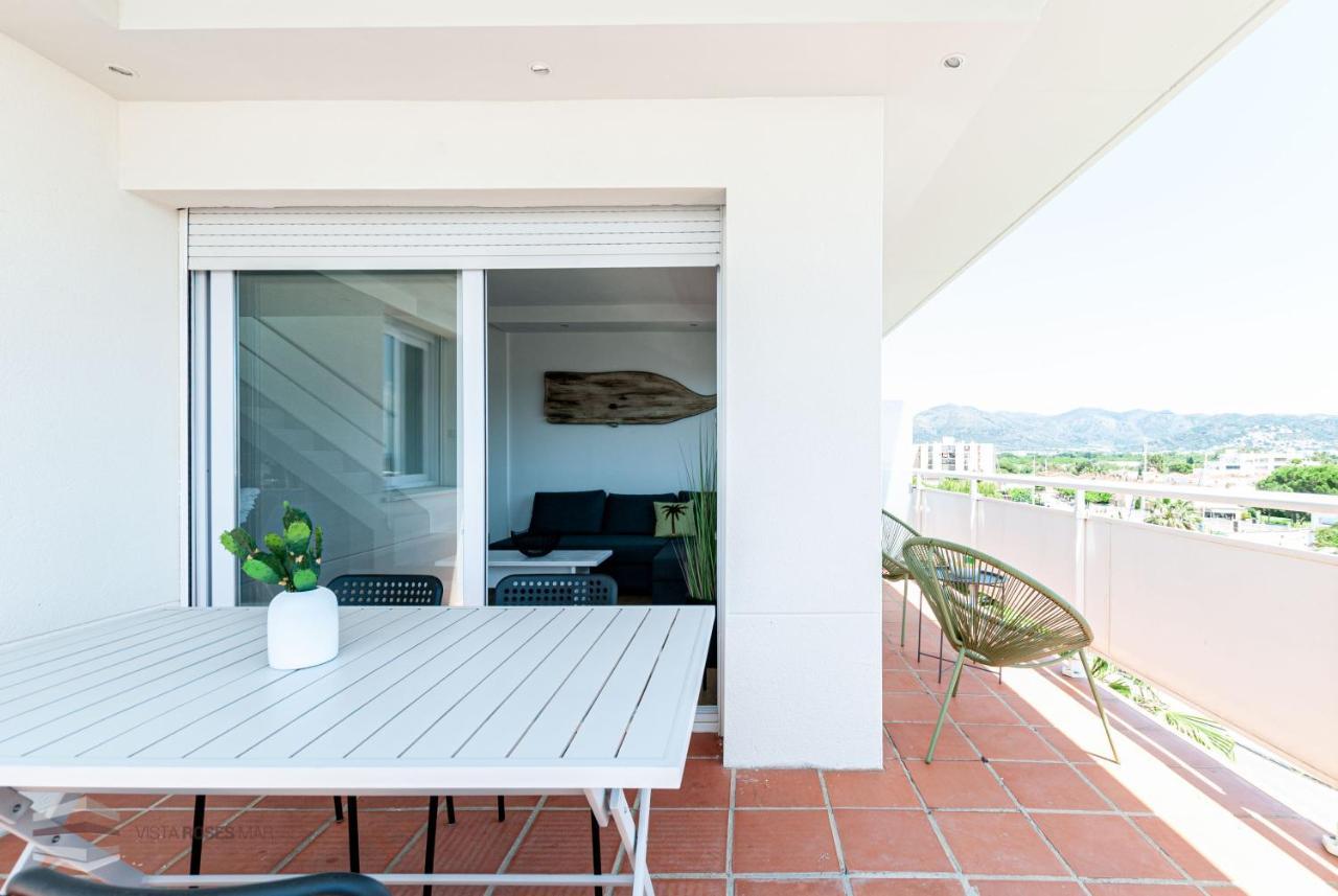 Vista Roses Mar - Apartamento Con Piscina II 外观 照片
