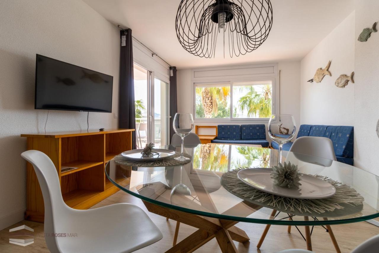 Vista Roses Mar - Apartamento Con Piscina II 外观 照片