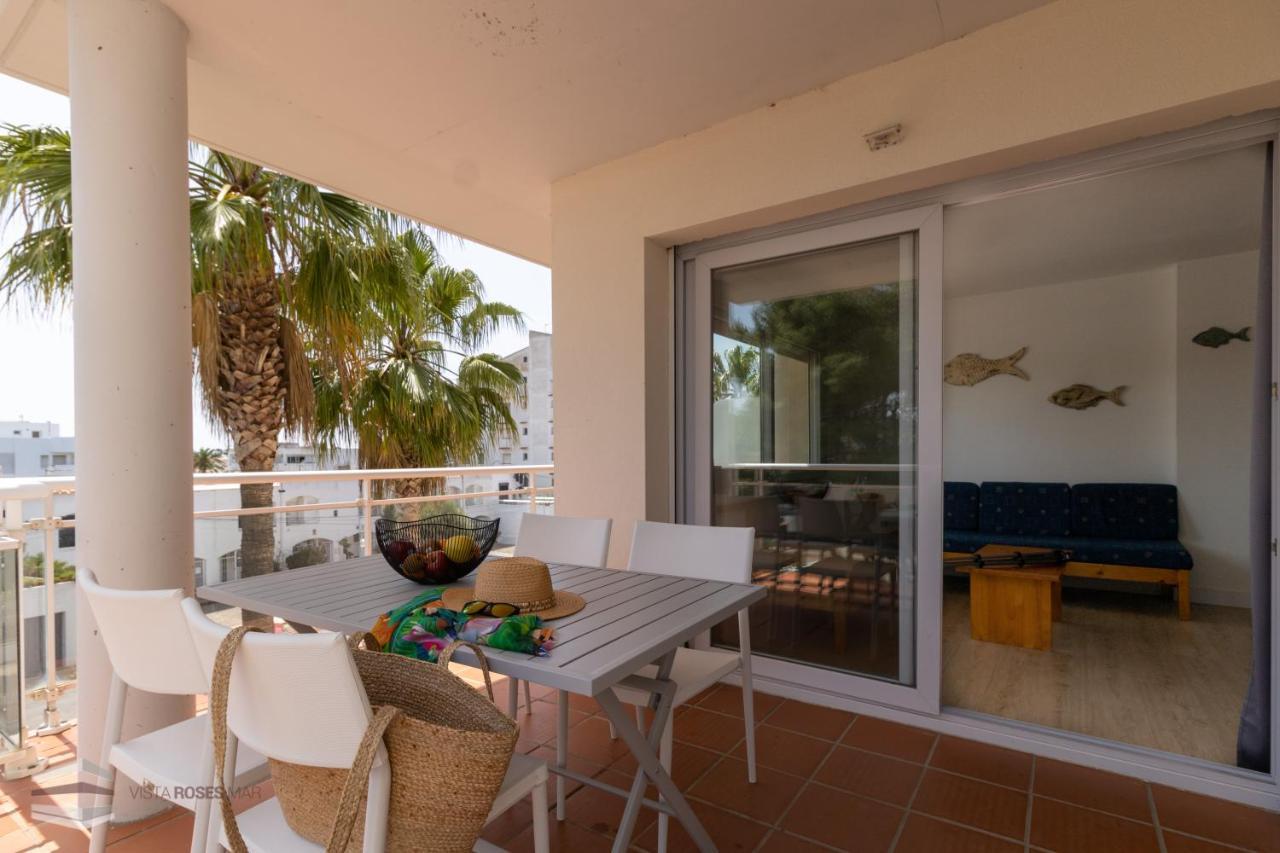 Vista Roses Mar - Apartamento Con Piscina II 外观 照片
